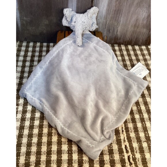 Pottery Barn Kids ELEPHANT Thumbie Security Blanket Lovey Plush Baby Gray 2019 - Picture 1 of 11